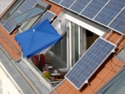 große Südterrasse zum Frühstücken oder Grillen